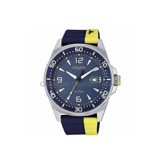 Orologio Vagary Uomo Aqua 39 in Acciaio IB8-810-70_ - IB8-810-70_